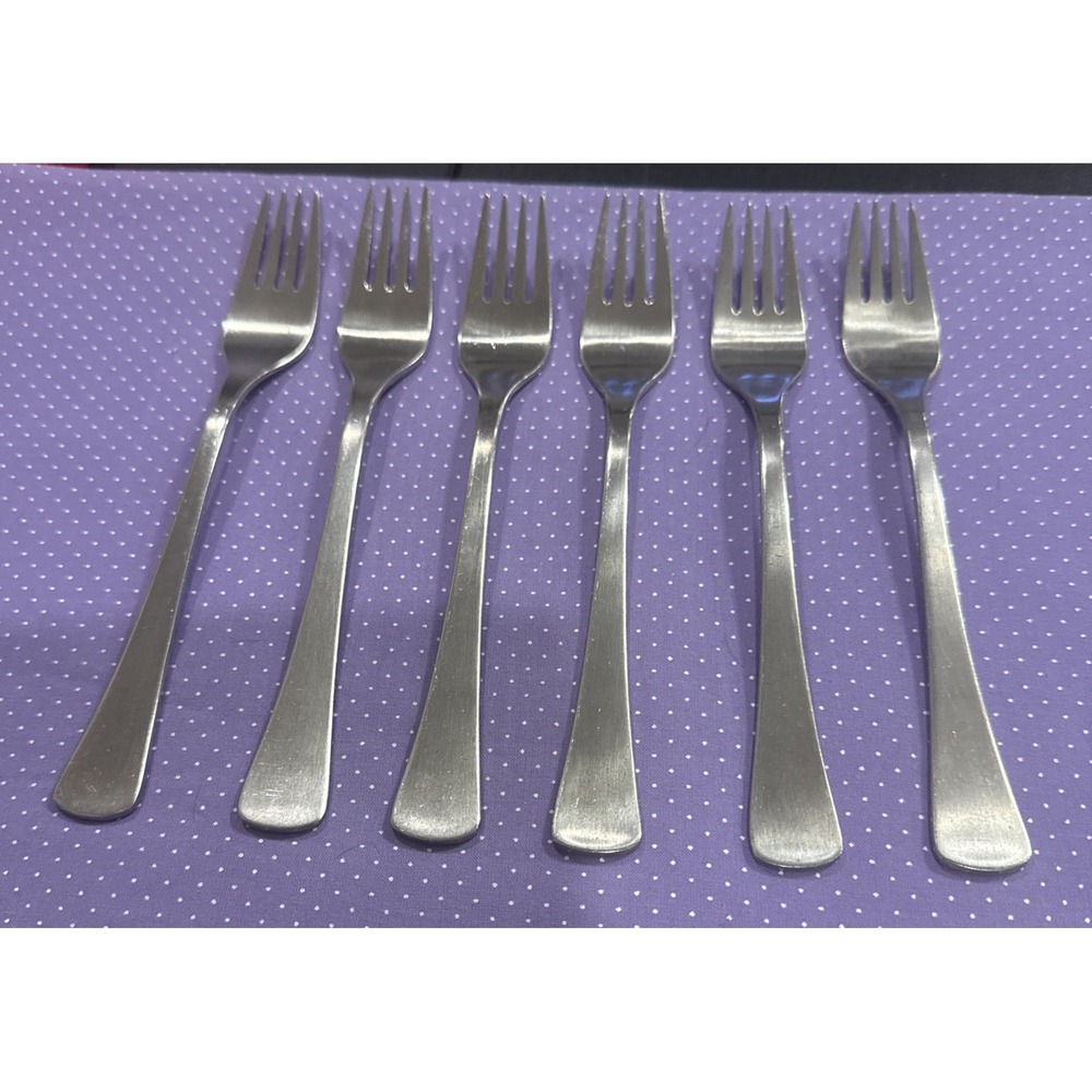 Dalia Royal Royale Spain Dinner‎ Forks Fork Stainless Steel Flatware Set Of 6